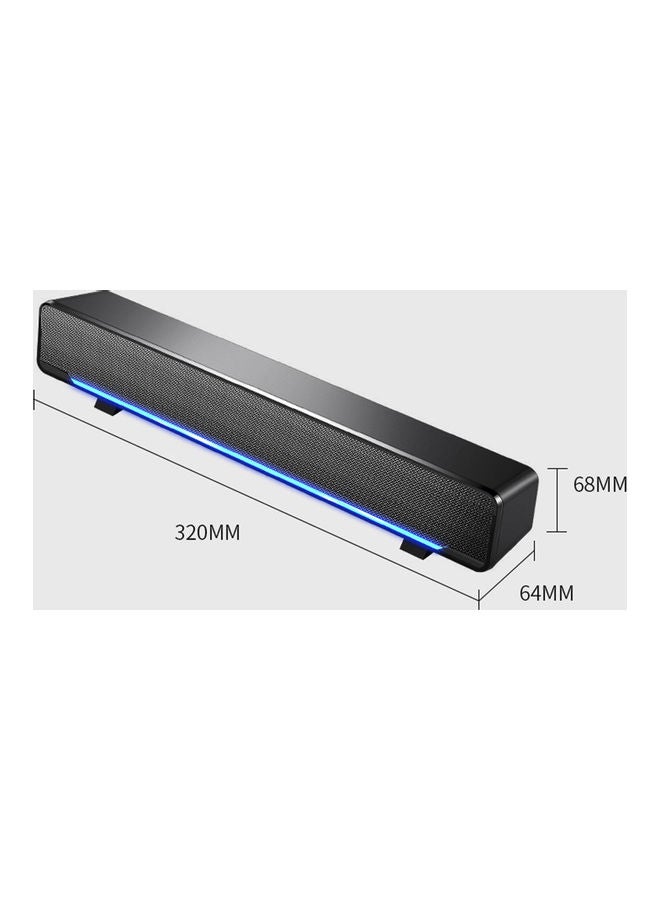 مضخم صوت من صدى، طراز V-196 مزود بمنفذ USB. أسود - Image 2