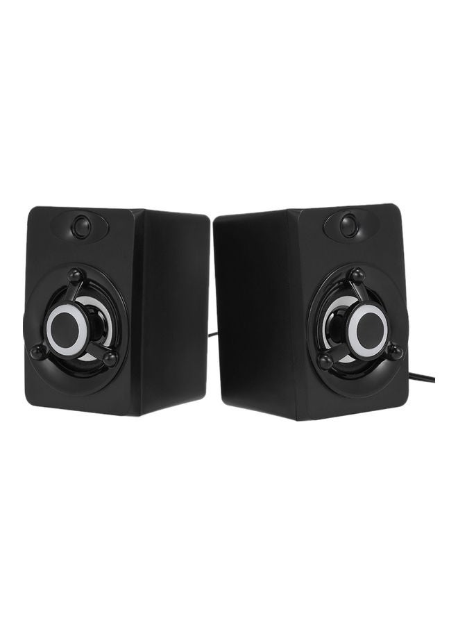 مكبر صوت سلكي من Sada V118 بمنفذ USB أسود - Image 1