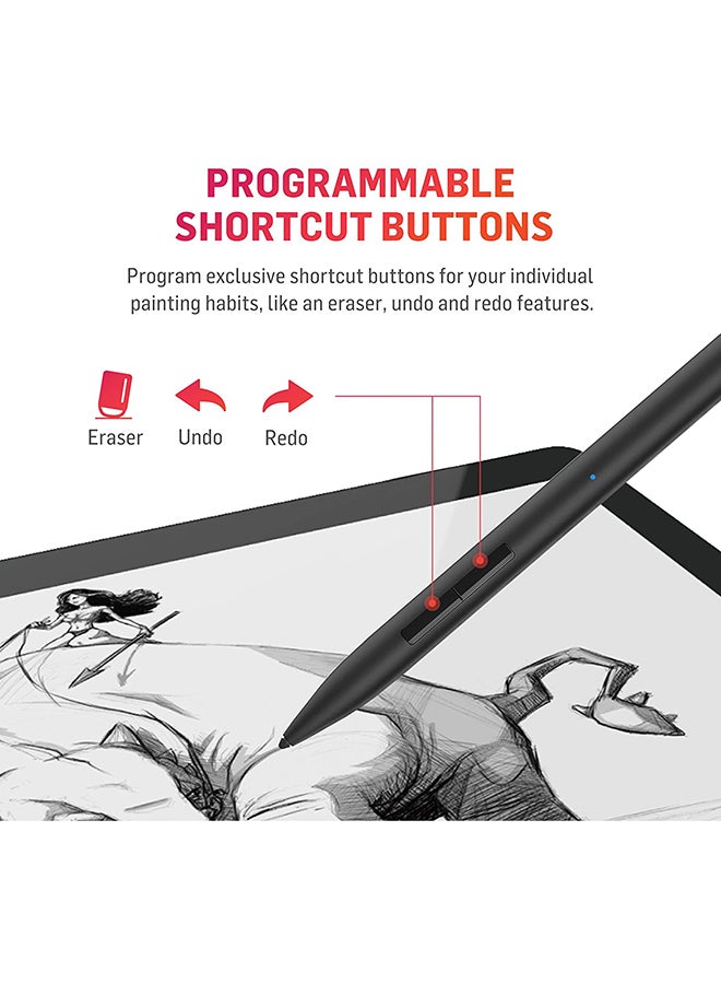 ADONIT - Note+ Stylus With Native Palm Rejection For Apple iPad Black - Image 1
