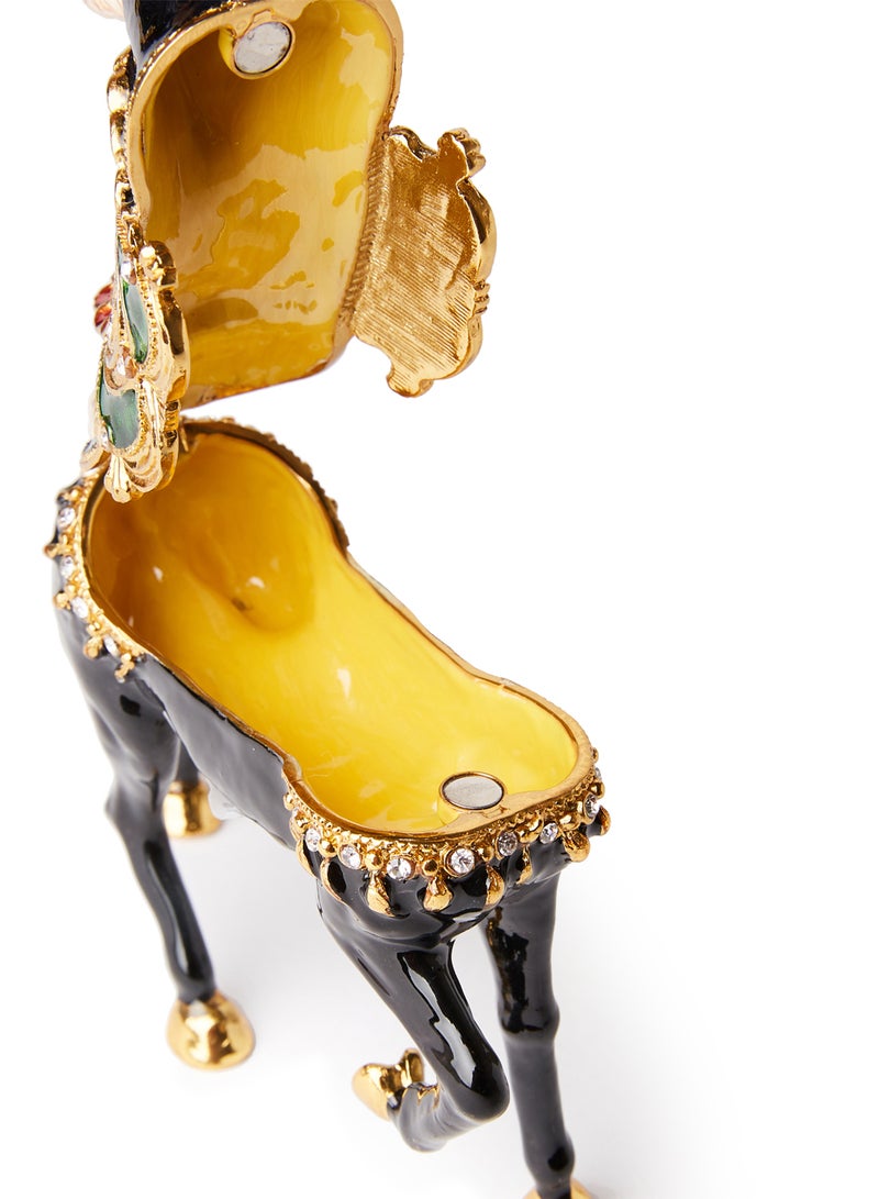 Al Jaber Gold Plated Decorative Horse Multicolour - Image 4