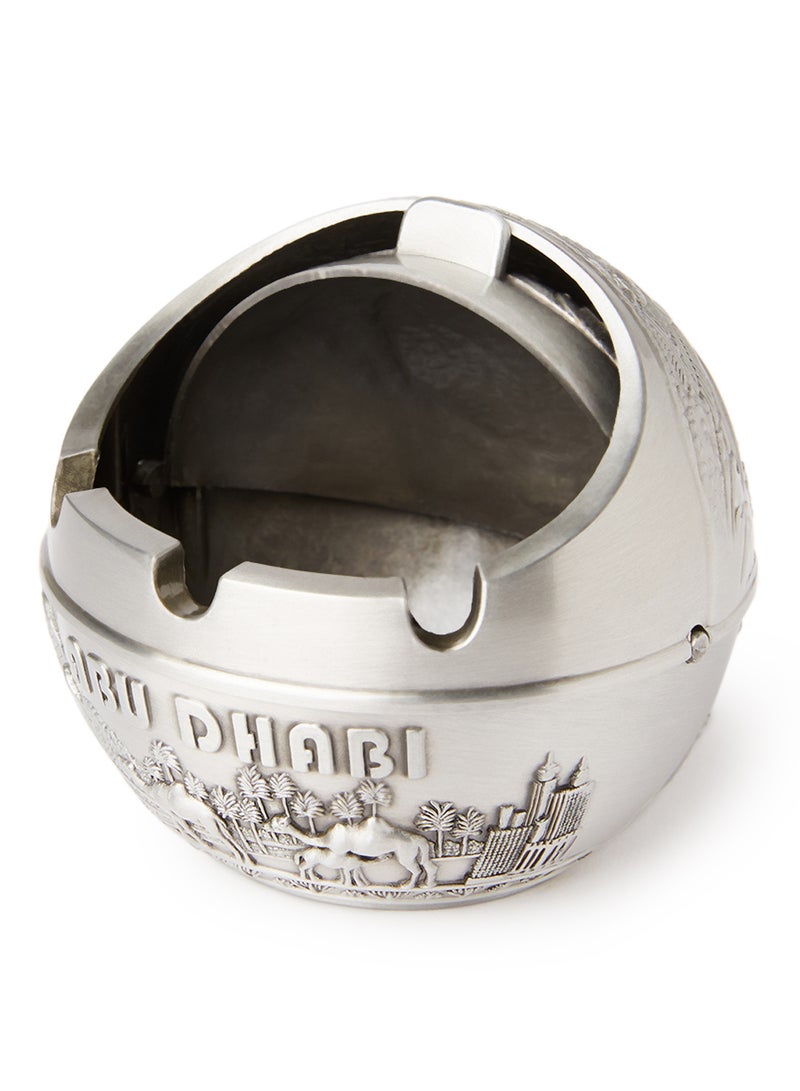 Al Jaber Silver Plated Decorative Ashtray Silver - Image 2