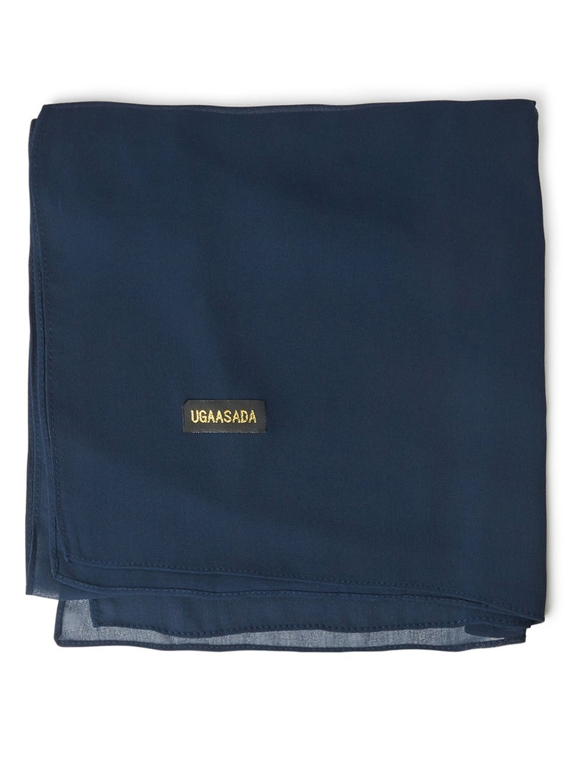Rosh - Solid Hijab Blue - Image 1