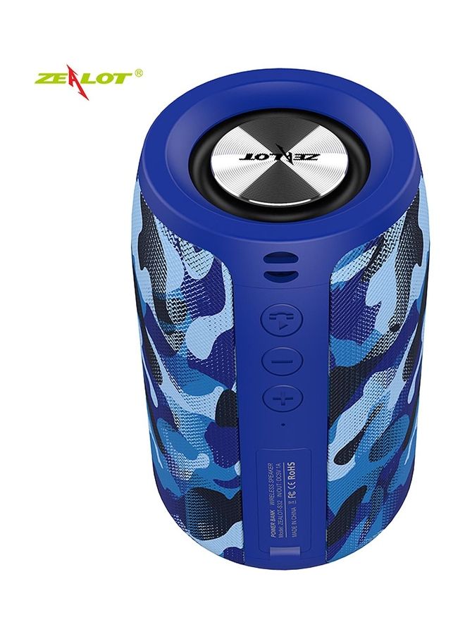 Wireless Bluetooth Speaker blue - Image 1