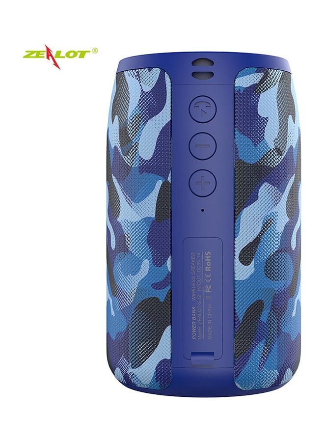 Wireless Bluetooth Speaker blue - Image 2