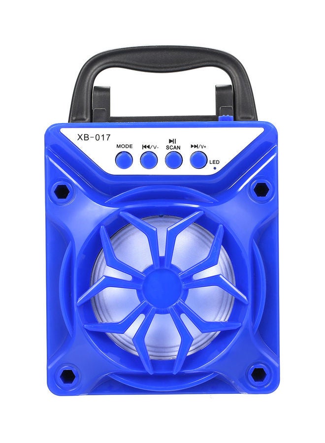 Portable Bluetooth Wireless Speaker Blue - Image 1