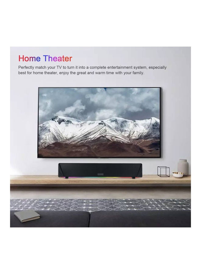 Desktop Portable Bluetooth Speaker Black - Image 2