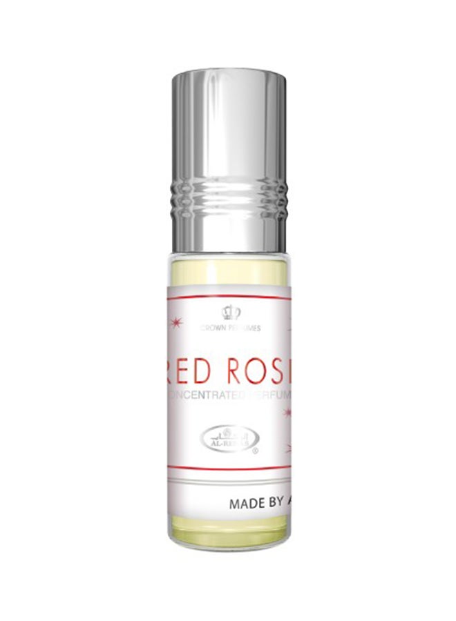Al Rehab - 6-Piece Red Rose Concentrated Perfume Oil Without Alcohol 6ml - Image 1