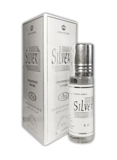 Al Rehab 6-Piece Silver Concentrated Perfume Oil Without Alcohol 6ml  - Image 2