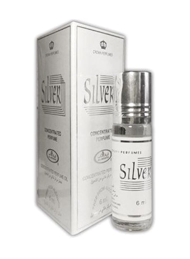 Al Rehab - 6-Piece Silver Concentrated Perfume Oil Without Alcohol 6ml - Image 1