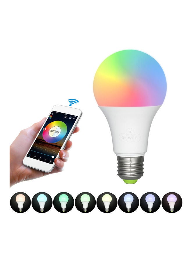 6.5W Smart Wireless Bulb White 13 x 7 x 7cm