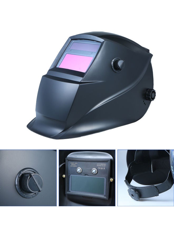 Solar Automatic Darkening Welding Helmet Black 33 x 25 x 25cm  - Image 4