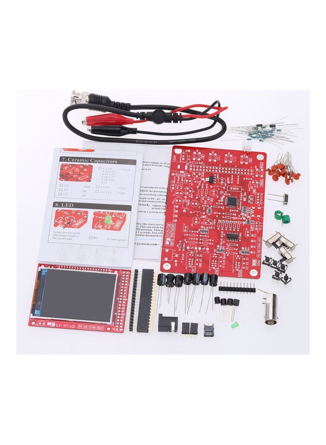 Handheld Pocket-size Digital Oscilloscope Kit Multicolour 18 x 3 x 12.5cm  - Image 2