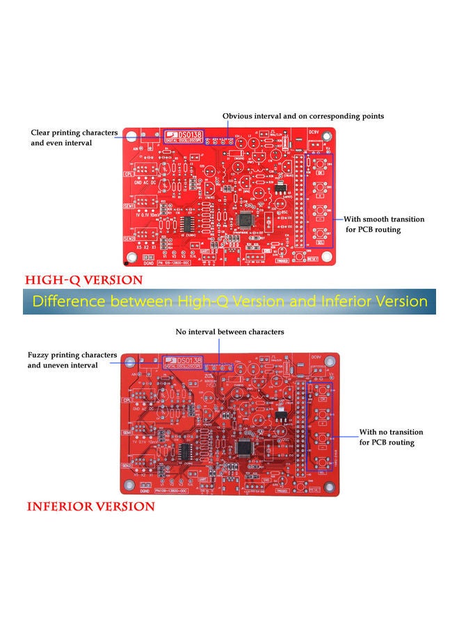 Handheld Pocket-size Digital Oscilloscope Kit Multicolour 18 x 3 x 12.5cm  - Image 3