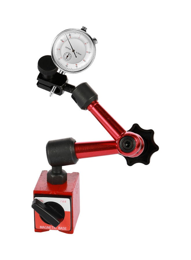 Metal Round Dial Indicator and Magnetic Base Holder Multicolour - Image 5