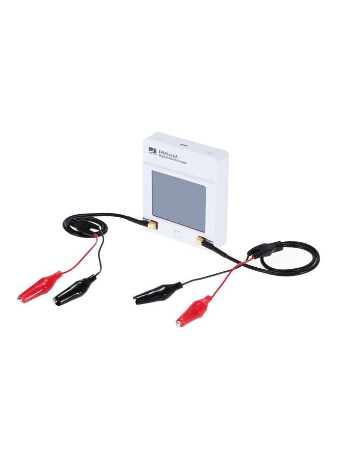 DSO 112A TFT Touch Screen Portable Mini Digital Oscilloscope white 17.5 x 3 x 10cm