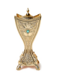 Al Jaber Attractive Incense Burner Golden  - Image 1