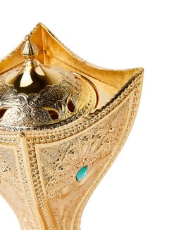 Al Jaber Attractive Incense Burner Golden  - Image 4