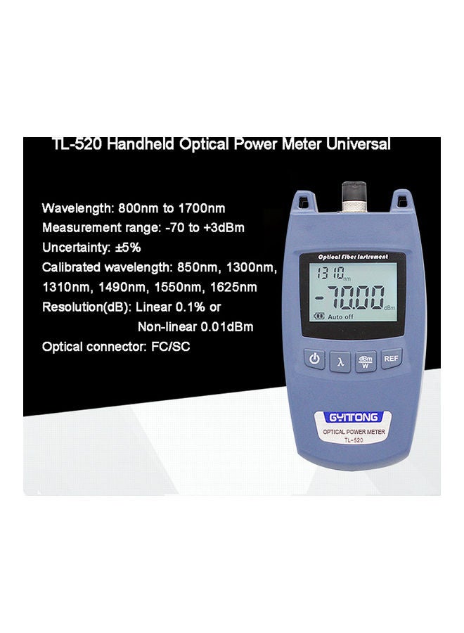 TL-520 Handheld Optical Power Meter Blue  - Image 4
