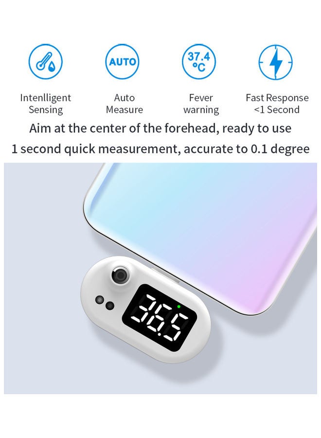 USB Intelligent Thermometer White  - Image 2