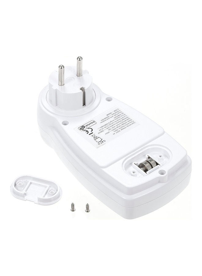 Digital Power Measuring Meter White  - Image 2