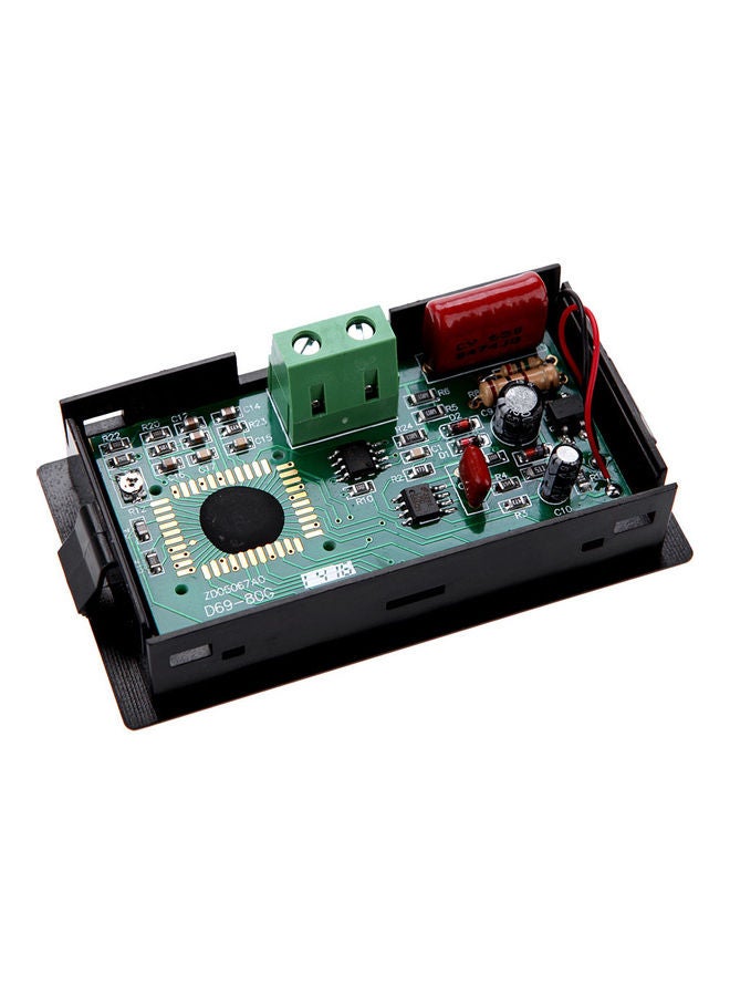 Blue LCD Digital Frequency Panel Meter Black  - Image 5