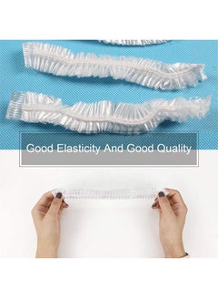 100 Piece Plastic Shower Cap Clear One Size - v1611217402/N22789181A_4