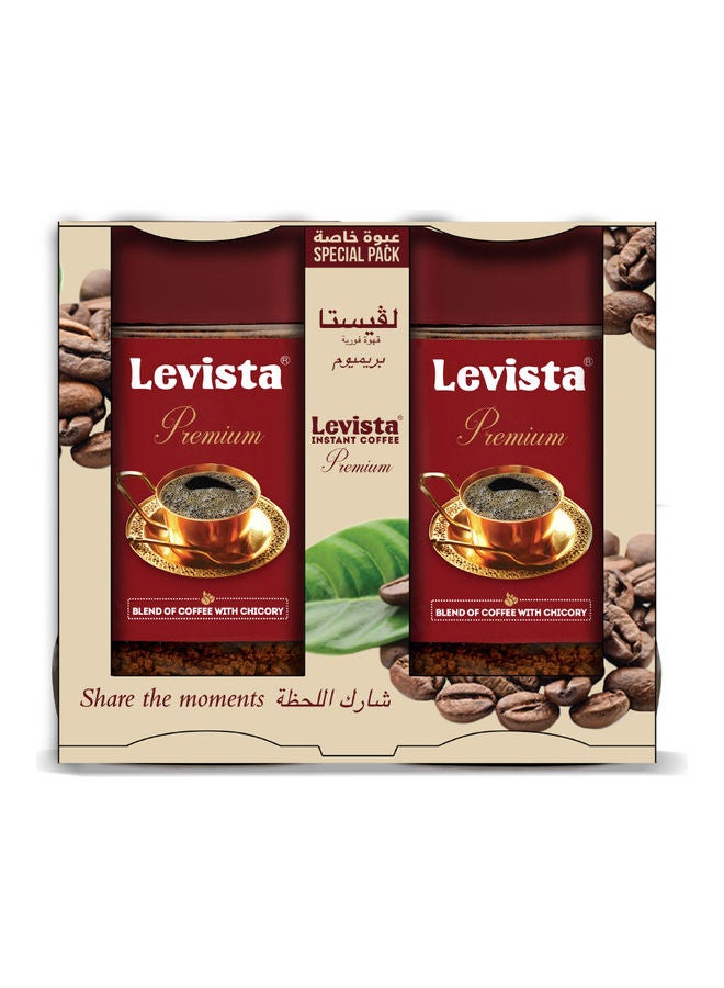 Levista - Premium Coffee 100grams Pack of 2 - Image 1