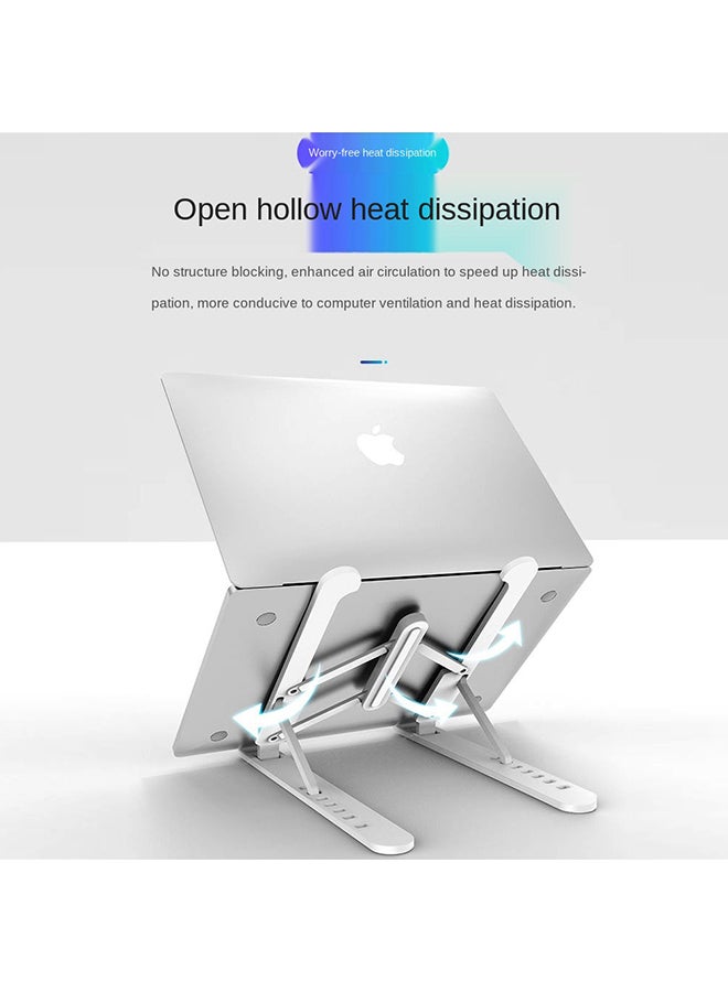 Toshionics Portable Foldable Laptop Stand For Desk Pink  - Image 5