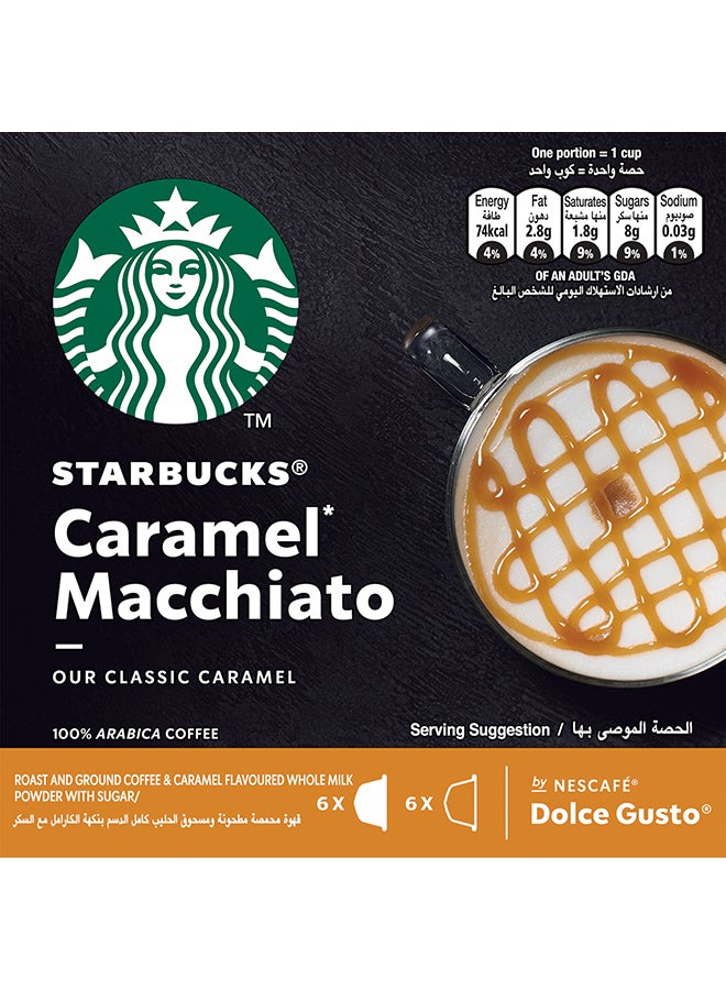 Starbucks Nescafe Dolce Gusto Coffee Pods Caramel Macchiato 127.8grams Pack of 3 - Image 5