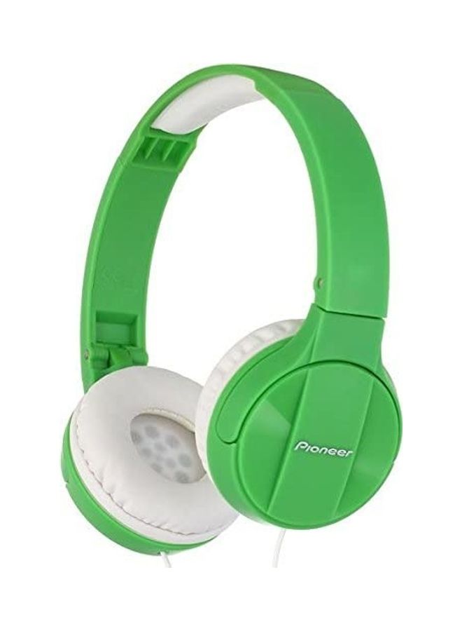 Pioneer Stereo Fully Enclosed Dynamic Foldable Headphones Green  - Image 2