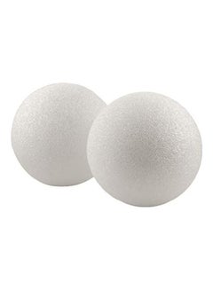 Hygloss Pack Of 6 Styrofoam Balls for Arts and Crafts 6inch  - Image 1
