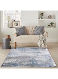 MERINOS Adele Collection Area Rug Combination Grey/Blue 300x400cm  - Image 2