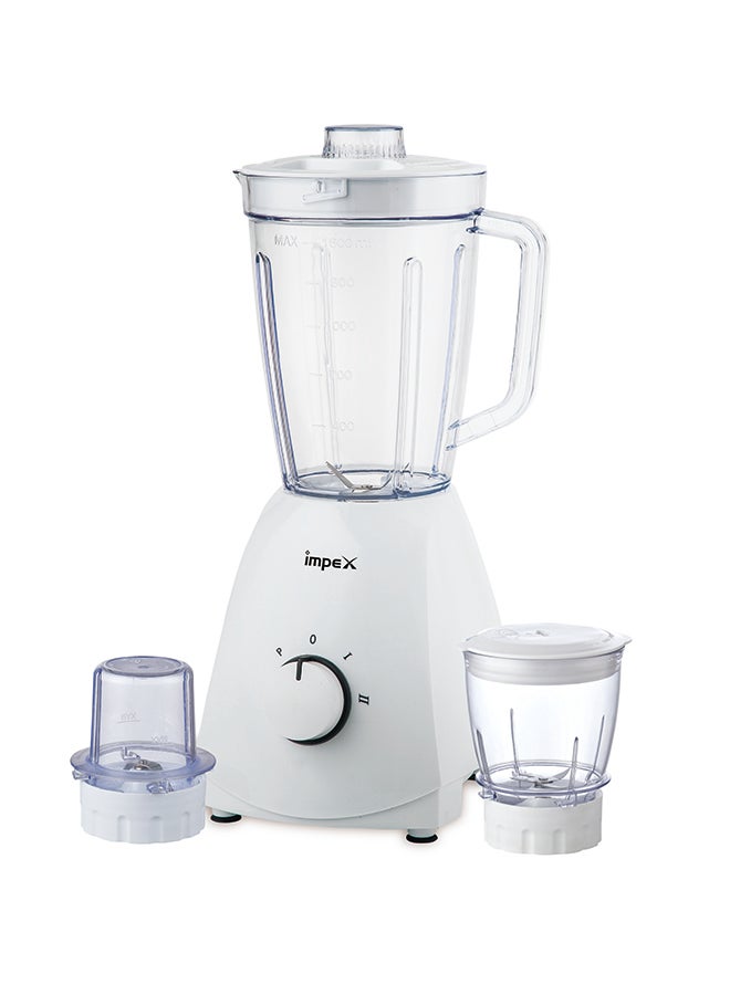 Impex - 3 In1 Blender 1.6 L 400.0 W BL 3507 White - Image 1
