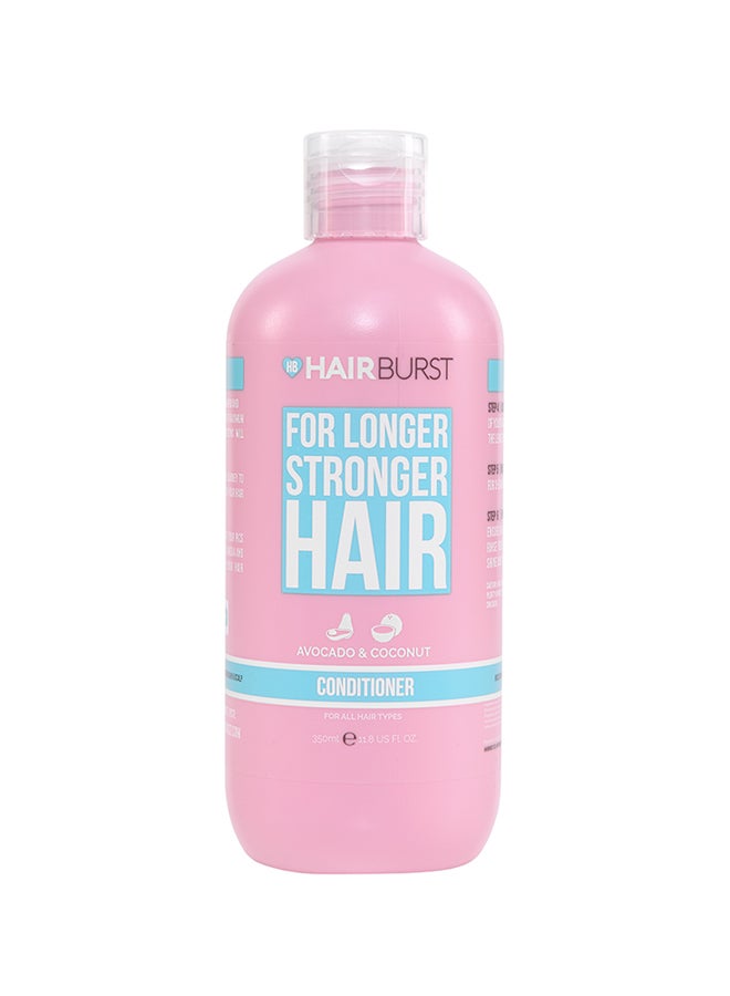 HAIR BURST Avocado And Coconut Hair Conditioner Pink 350ml  - Image 1