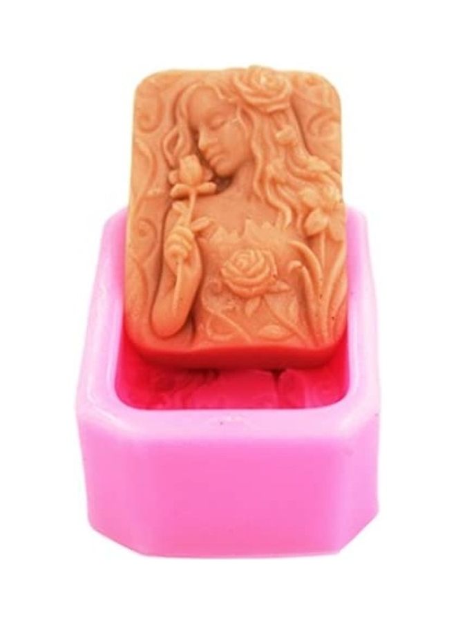 Rose Girl Silicone Soap Mold 3.4inch - v1611227797/N43872328A_1