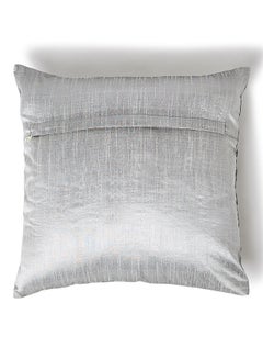 Ikras Cotton Pillow Cover cotton Grey 40x40cm  - Image 2