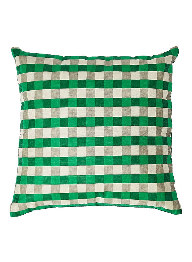 إيكراس غطاء وسادة cotton أخضر 40X40سم  - Image 1