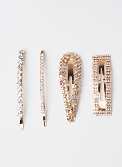 Embellished Hairclips (Pack of 4)