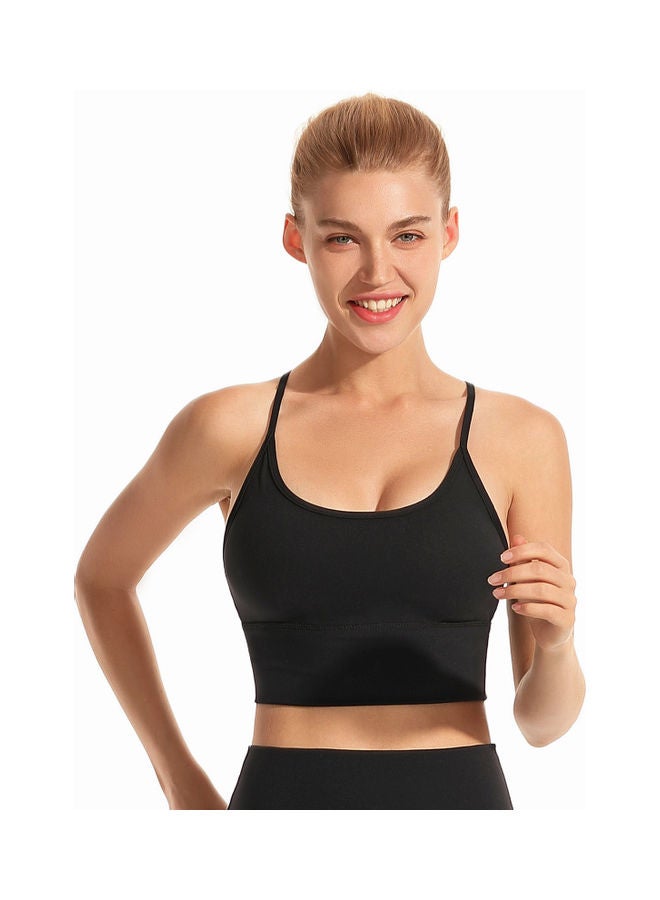 حمالة صدر رياضية لاسلكية أسود - Image 4