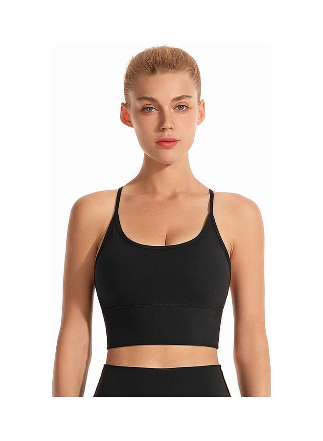 حمالة صدر رياضية لاسلكية أسود - Image 5