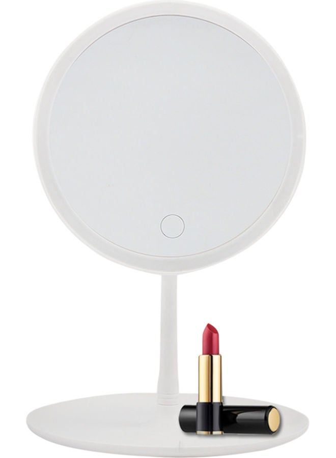 LED Makeup Mirror white 19.00 x 6.50 x 19.00cm 