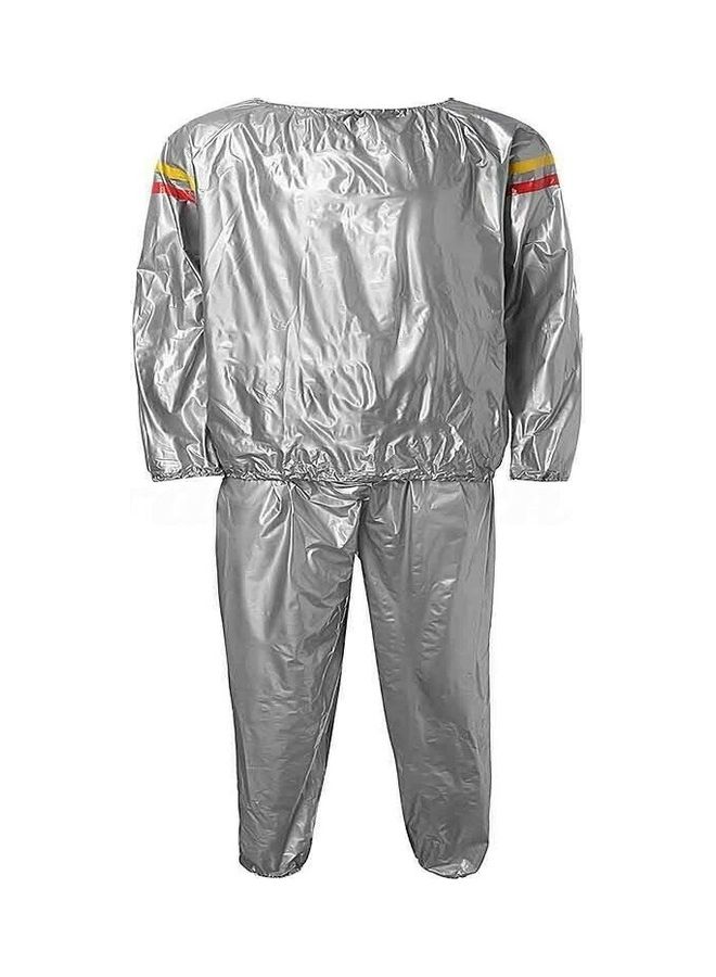 Hirmoz Full Body Hot Sweat Sauna Suit For Weight Loss L  - Image 1