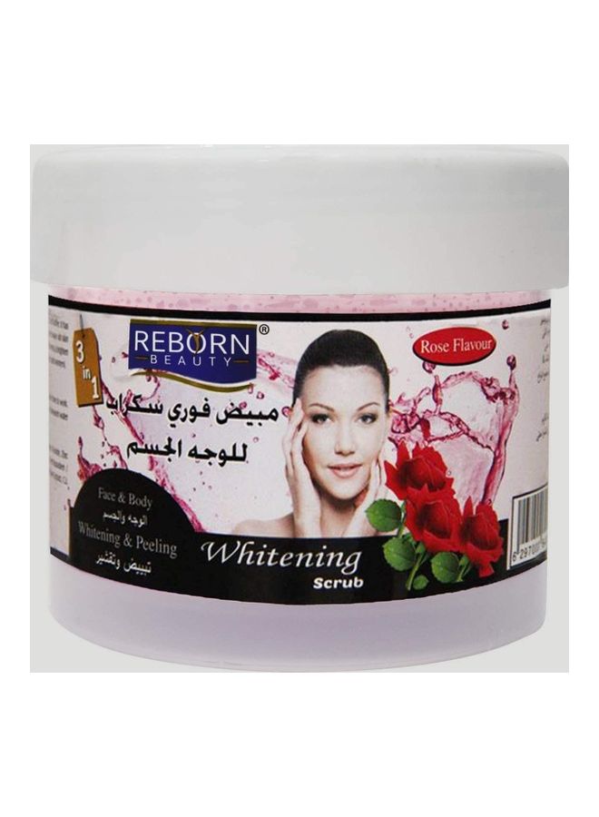 مقشر لتفتيح البشرة 3 في 1 بخلاصة الورد لجميع أنواع البشرة 500ملليلتر