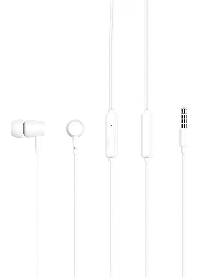 Celebrat - Bass Stereo Earphones White - Image 1