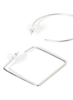 R&B 2-Piece Geometric Design Hoop Earrings Set  - Image 2