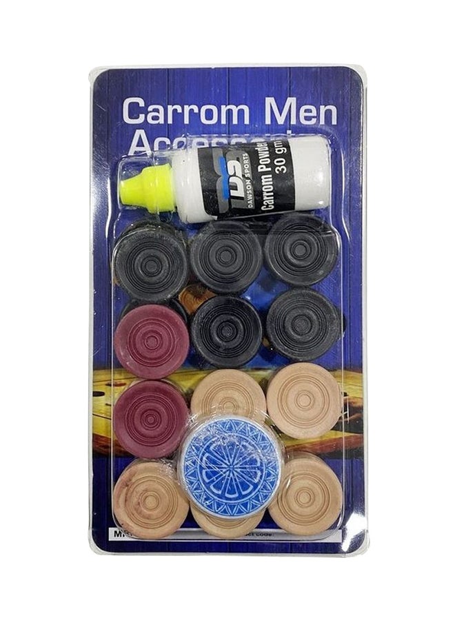 داوسون سبتورتس مجموعة أقراص لعبة كاروم من 25 قطعة 32.5x9.5سم