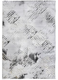 MERINOS Adele Collection Area Rug Combination Black/Grey 150x220cm  - Image 1