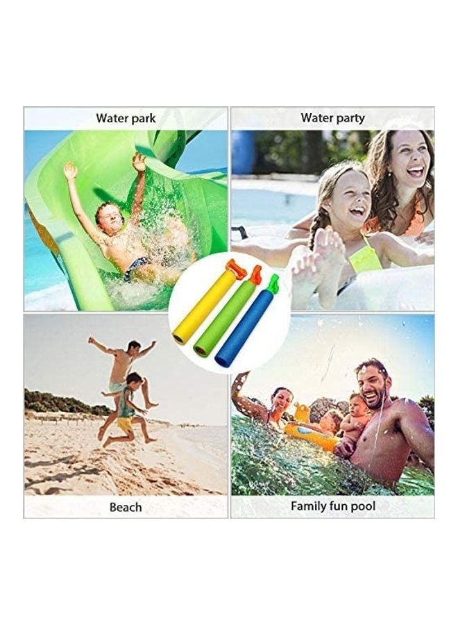3-Piece Foam Water Pistol Blaster Set  - Image 3