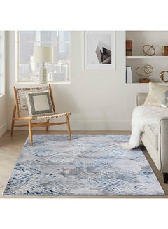 MERINOS Adele Collection Area Rug Combination Grey/Blue 300x400cm  - Image 2