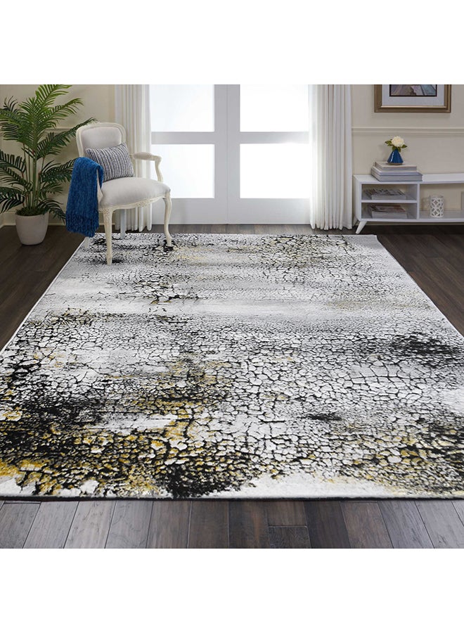 ميرينوس سجادة كبيرة من مجموعة Adele أسود/ذهبي/رمادي 300x400سم - Image 2